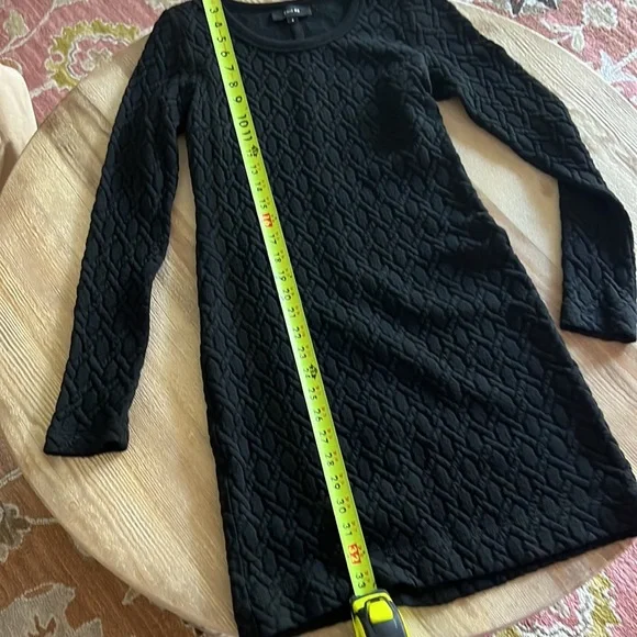 Red 23 winter sweatshirt dress - Picture 4 of 4